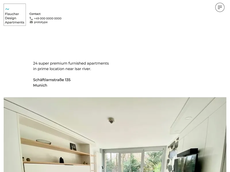 Flaucher Design Apartments - Serviced Luxury Studio Apartments in Munich