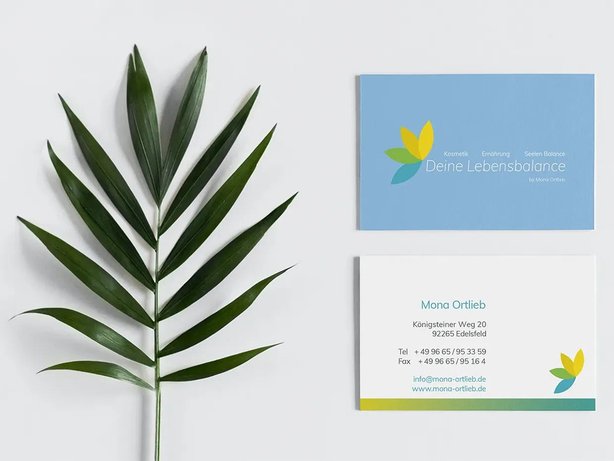 Business Card for Deine Lebensbalance