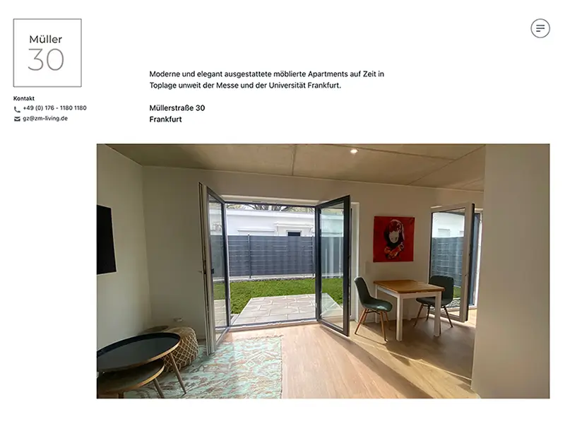 Müller30 - Furnished Apartments in Frankfurt