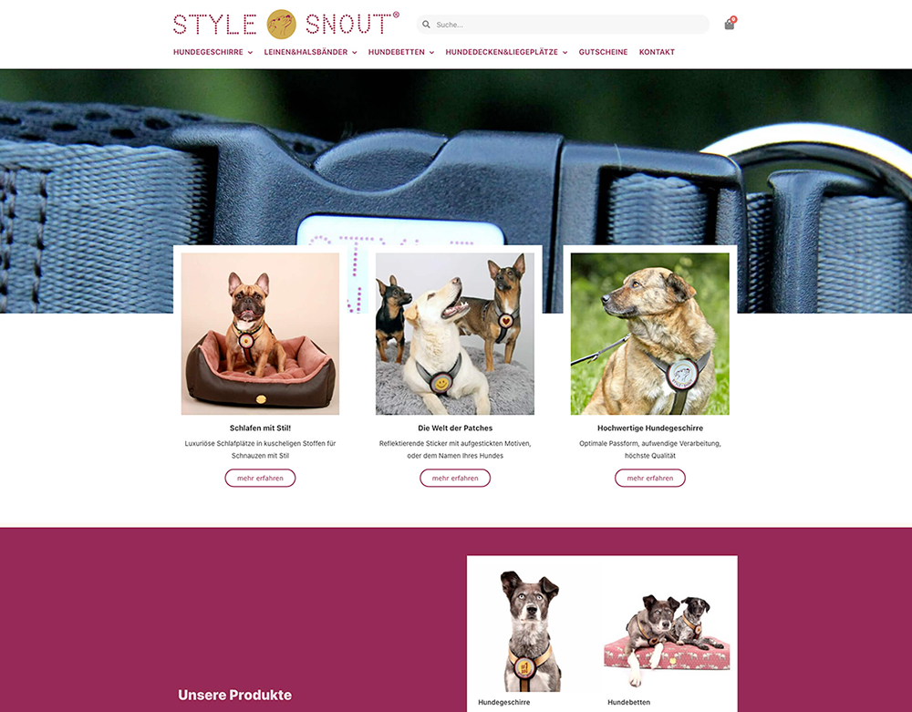 StyleSnout.de Screenshot